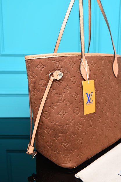 L - Neverfull Empreinte MM in Suede