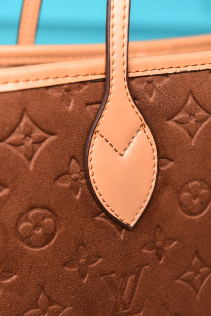 L - Neverfull Empreinte MM in Suede