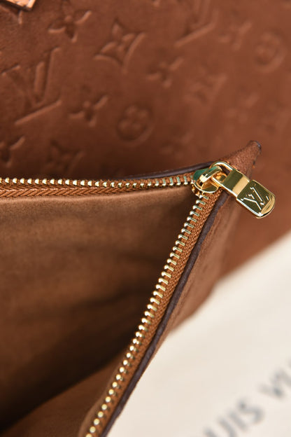 L - Neverfull Empreinte MM in Suede