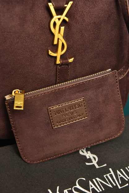 YS - Le 5 A 7 Supple Small in Suede