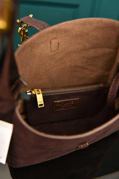 YS - Le 5 A 7 Supple Small in Suede