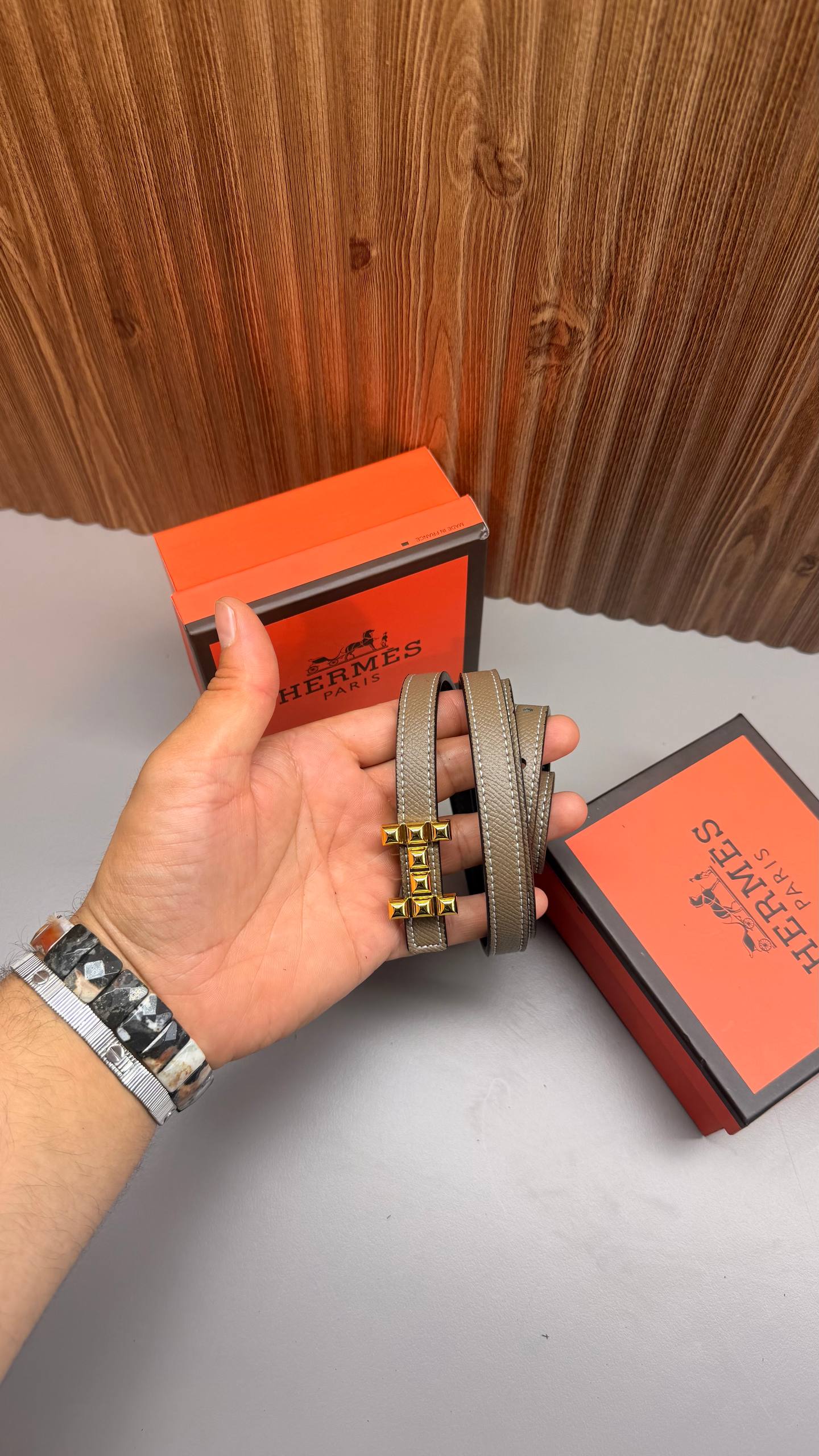 HM - Leather Imported Belt