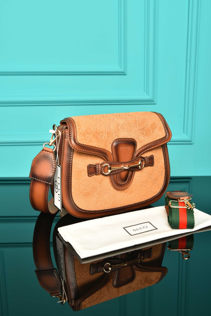 GCC - Horsebit Shoulder Bag in Leather