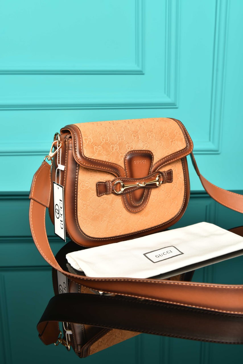 GCC - Horsebit Shoulder Bag in Leather