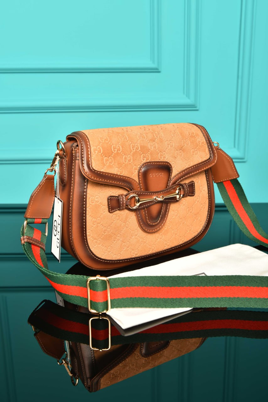 GCC - Horsebit Shoulder Bag in Leather