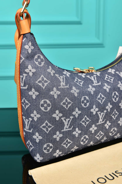 L - Sac Sport Bag in Denim