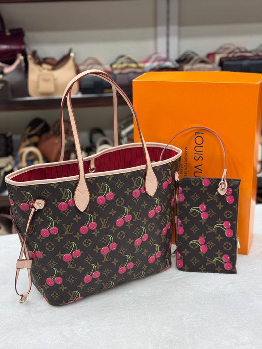 L - Neverfull Medium Pumpkin