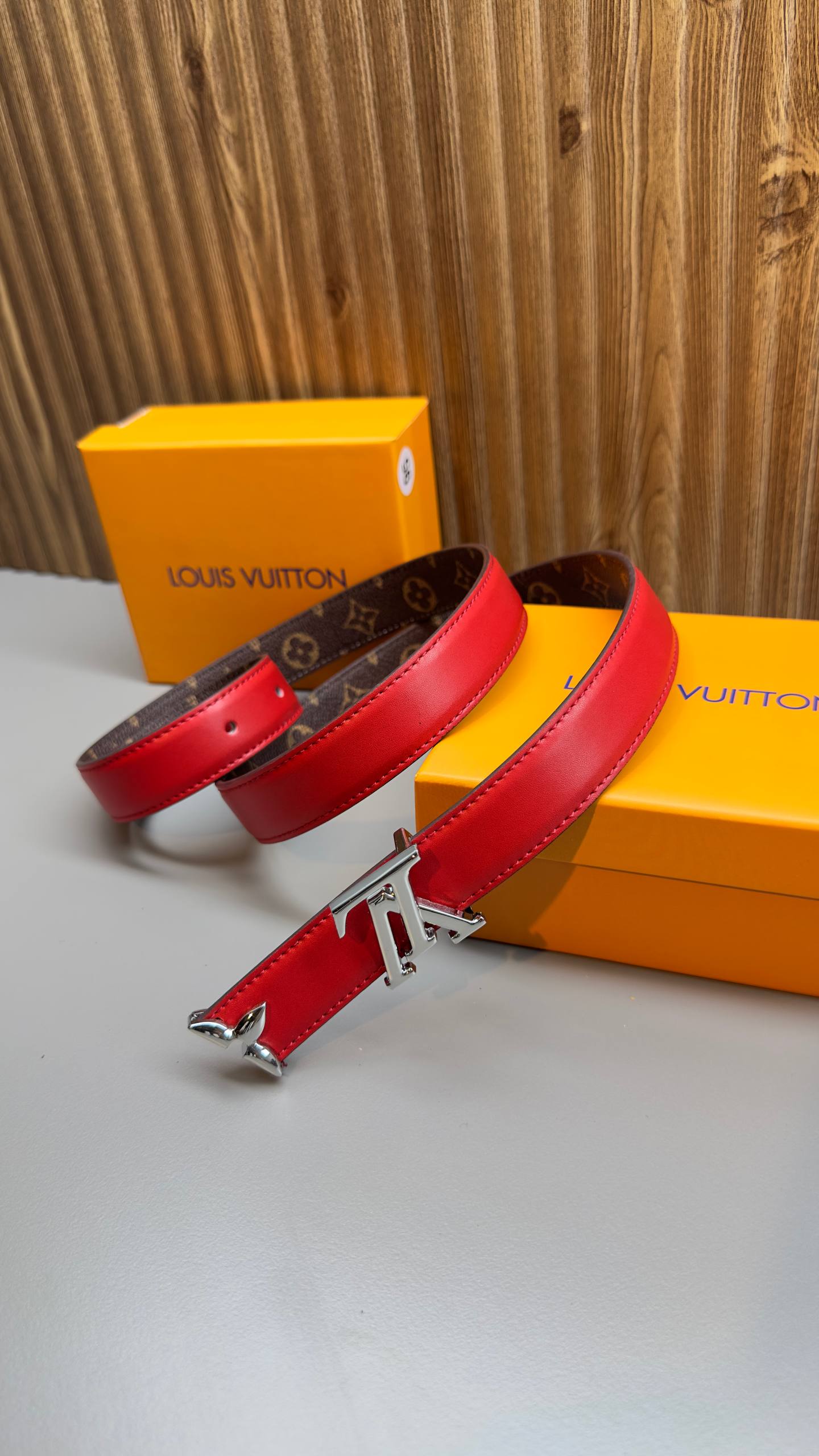L - Leather Imported Belt
