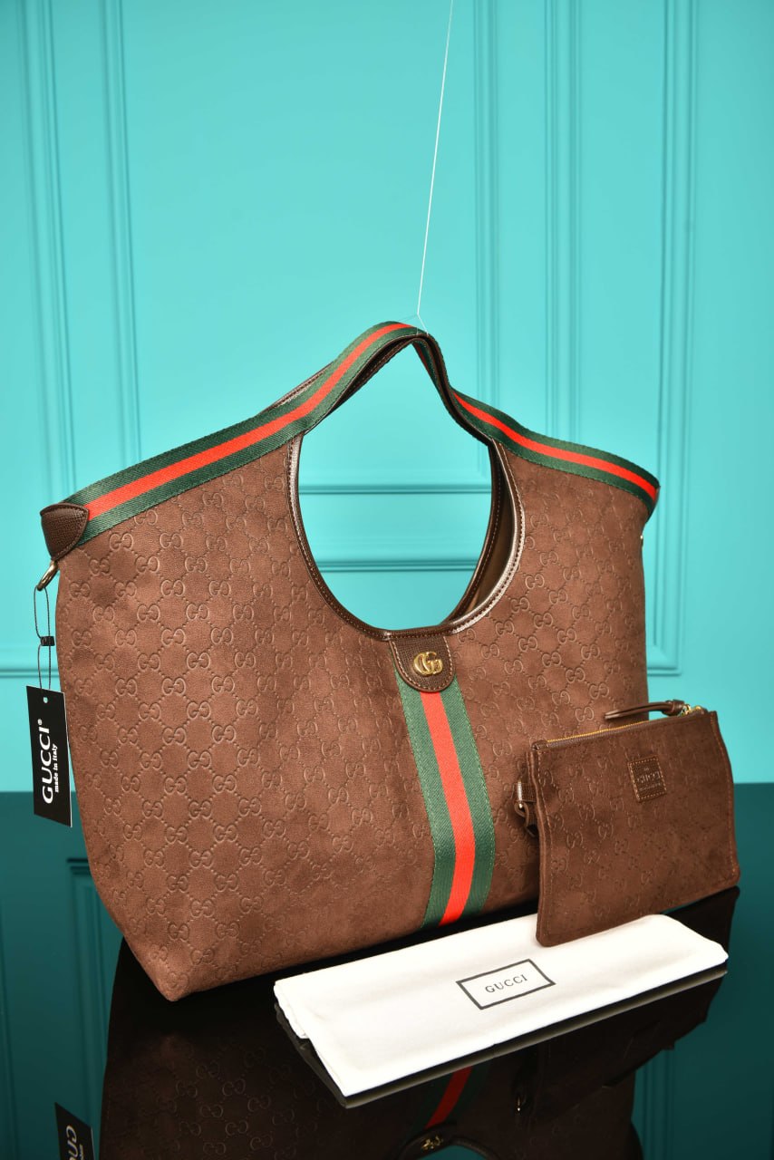 GCC - Giglio Large Tote Bag in Suede