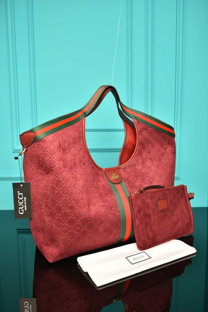 GCC - Giglio Large Tote Bag in Suede