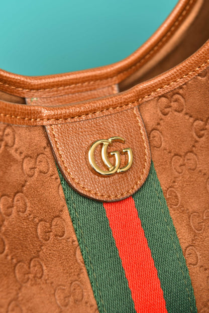 GCC - Giglio Large Tote Bag in Suede