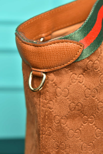 GCC - Giglio Large Tote Bag in Suede