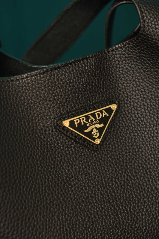 PR - Small Leather Tote Bag