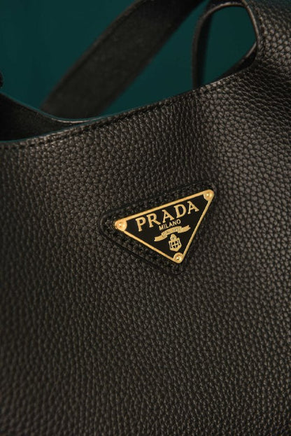 PR - Small Leather Tote Bag