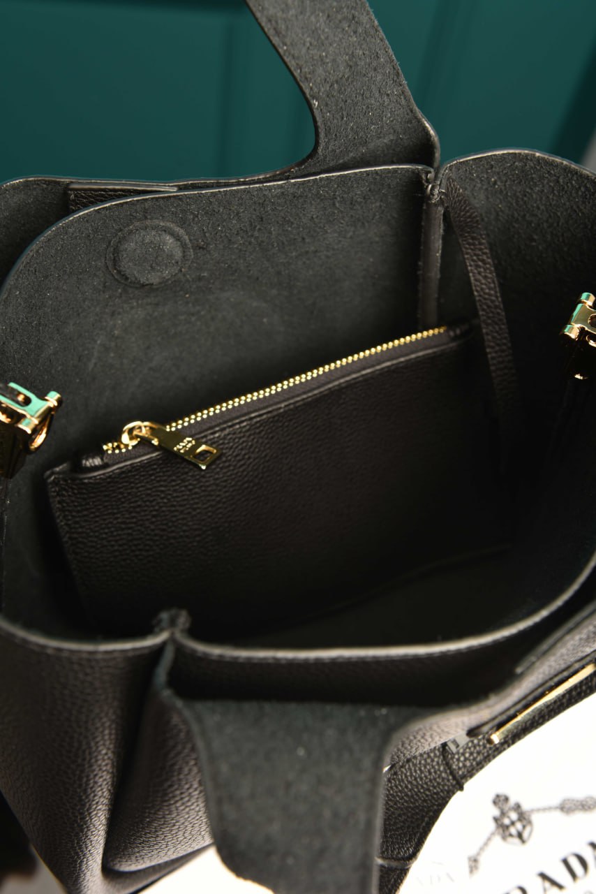 PR - Small Leather Tote Bag