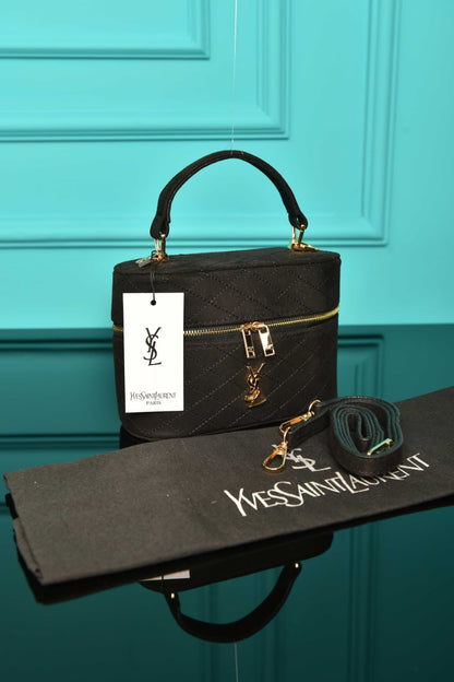 YS - Gaby Vanity Bag in Suede