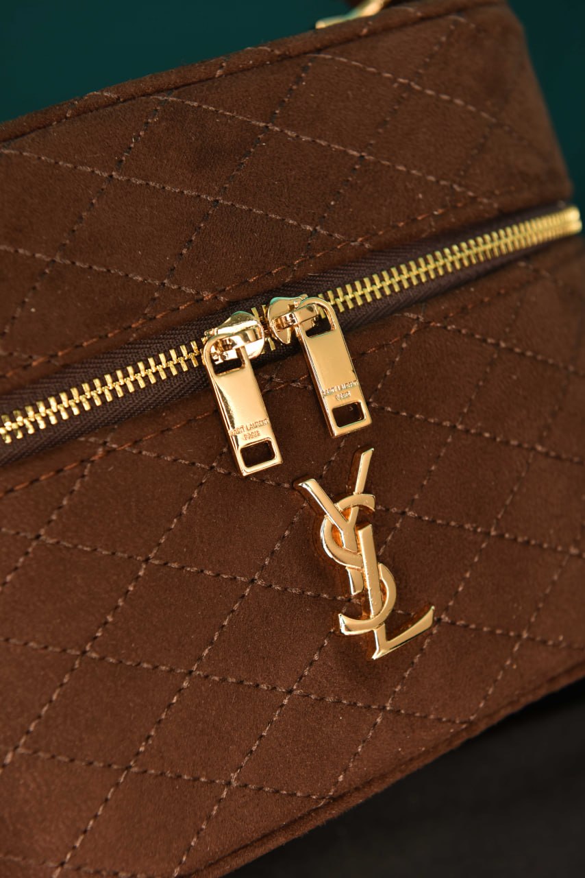 YS - Gaby Vanity Bag in Suede