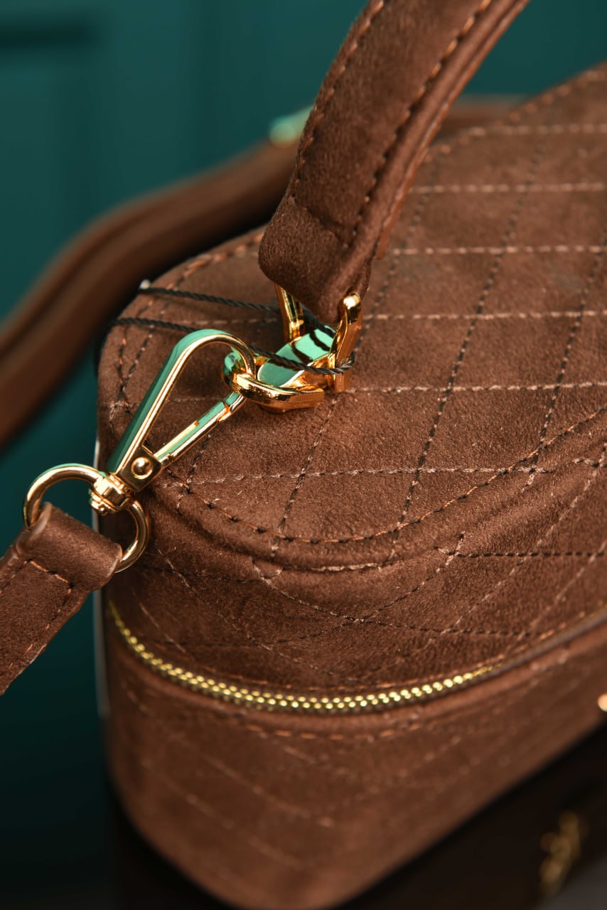 YS - Gaby Vanity Bag in Suede