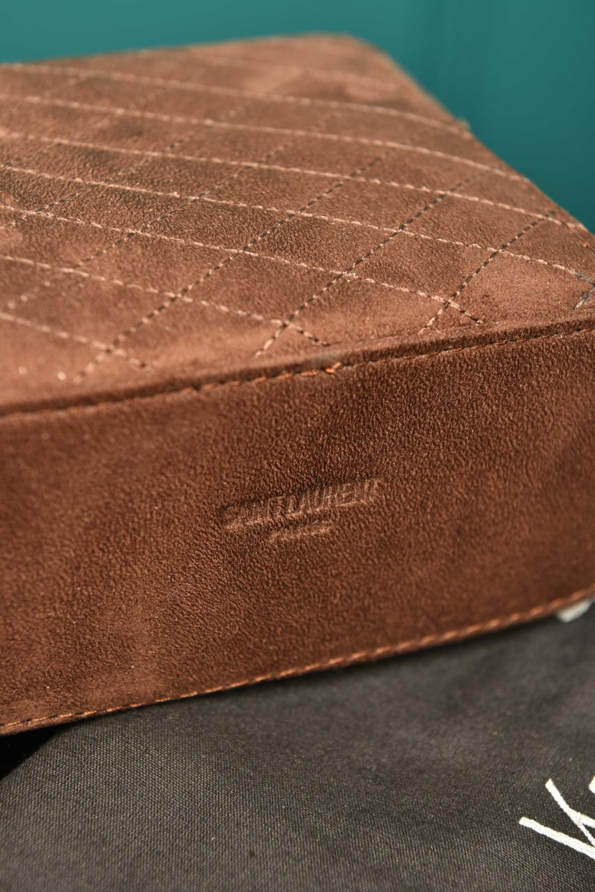 YS - Gaby Vanity Bag in Suede