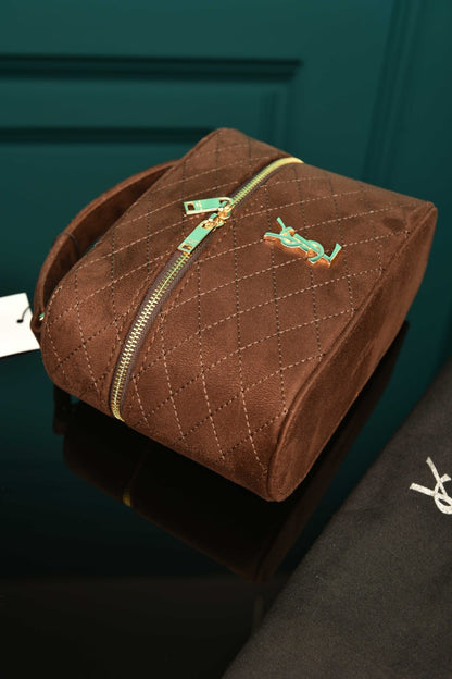 YS - Gaby Vanity Bag in Suede