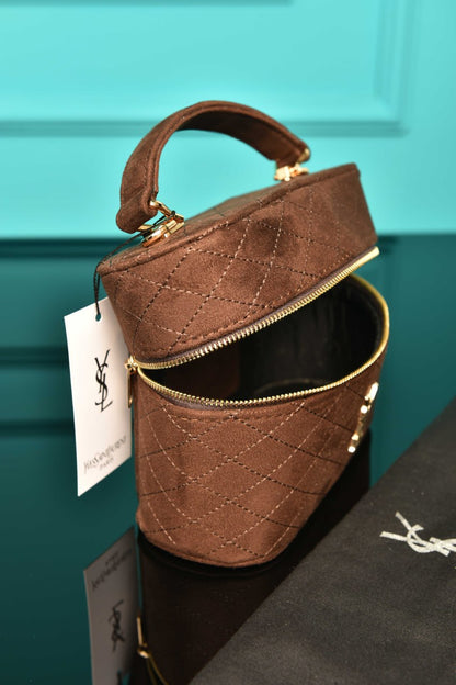 YS - Gaby Vanity Bag in Suede