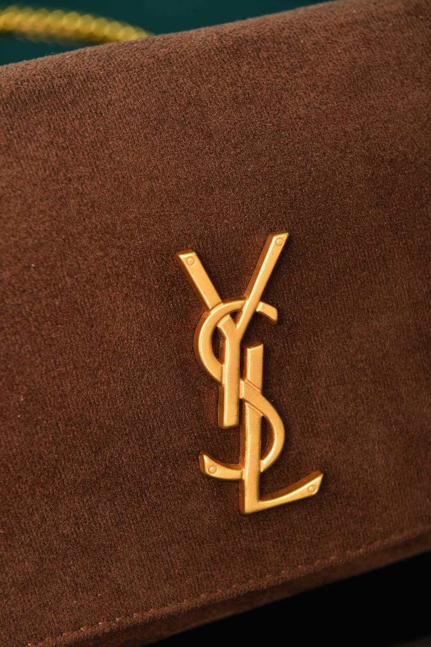 YS - Medium Reversible Kate Flap Bag Suede