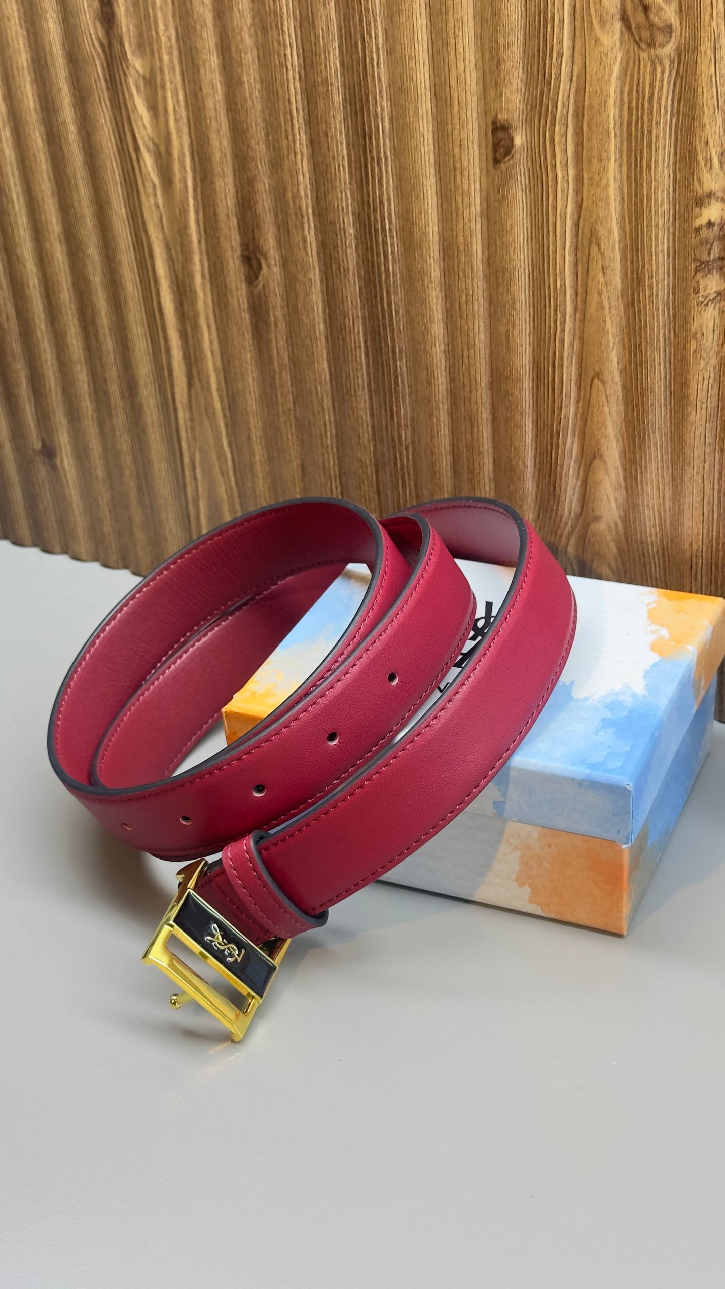 YS - Leather Imported Belt