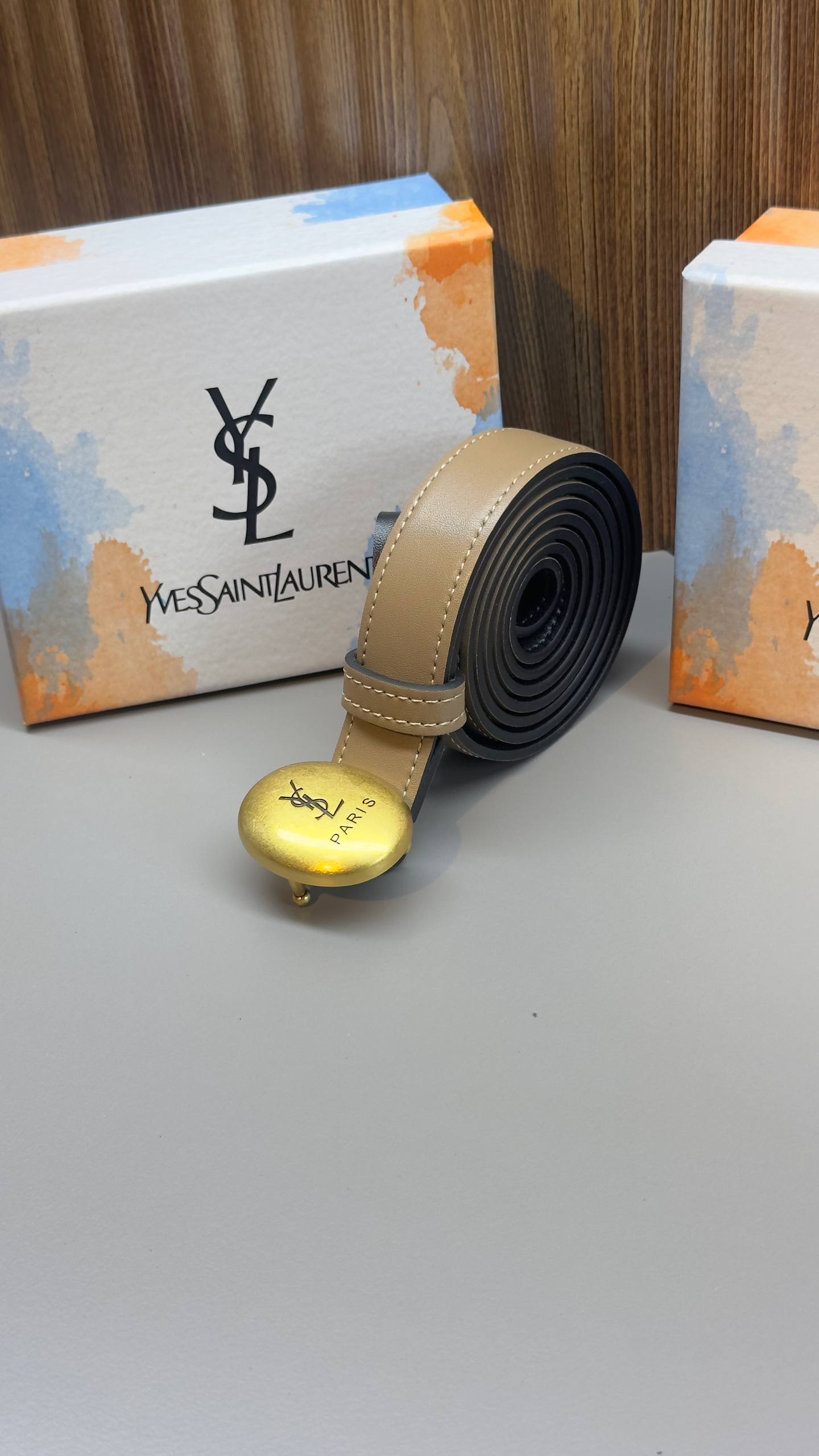 YS - Leather Imported Belt