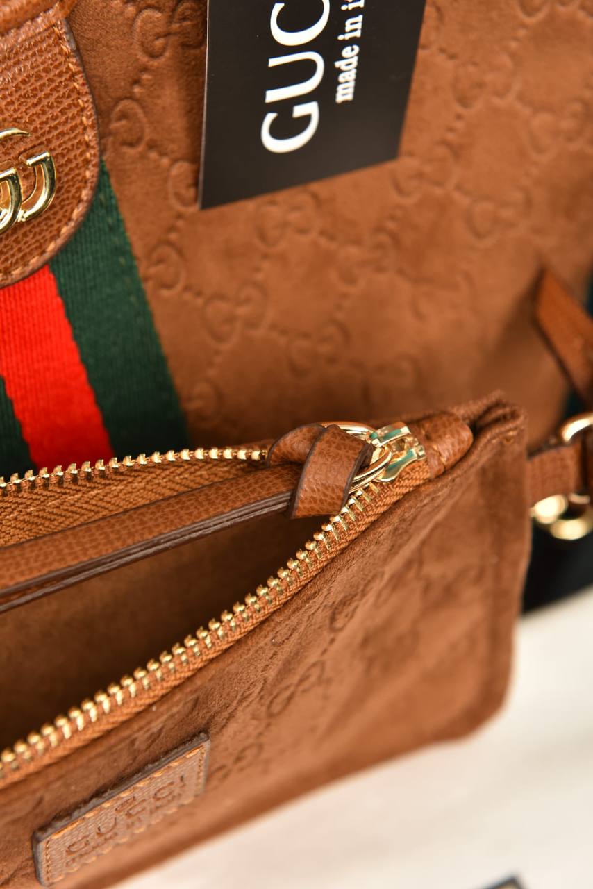 GCC - Giglio Small Tote Bag in Suede