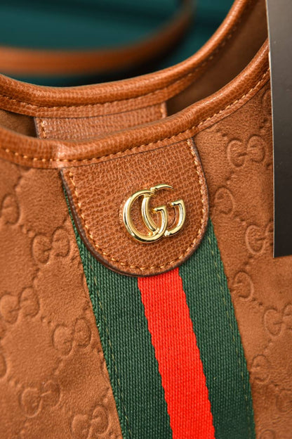 GCC - Giglio Small Tote Bag in Suede