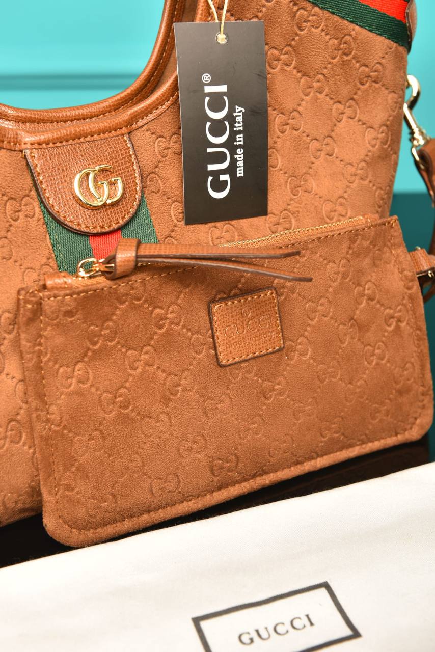 GCC - Giglio Small Tote Bag in Suede