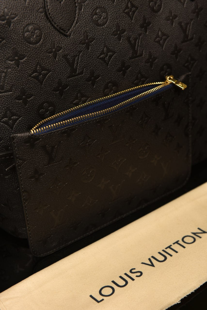 L - Neverfull Black Bag