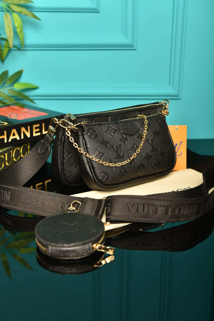 L - Multi Pochette - Black