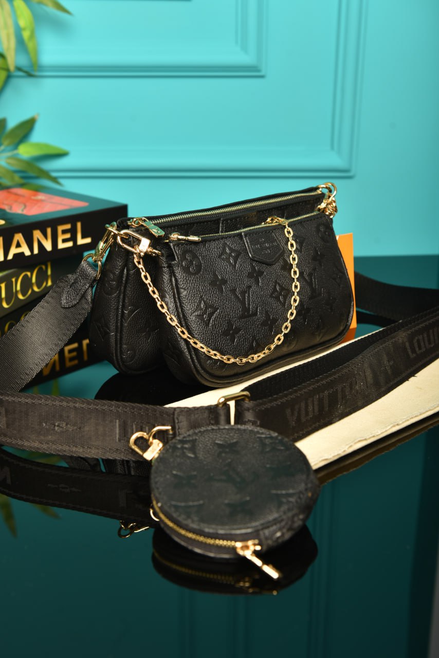 L - Multi Pochette - Black