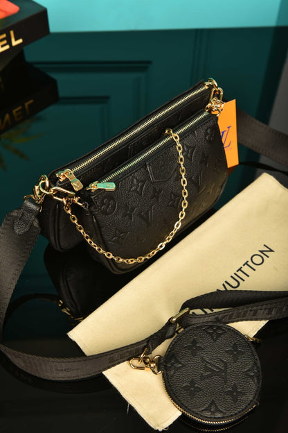L - Multi Pochette - Black