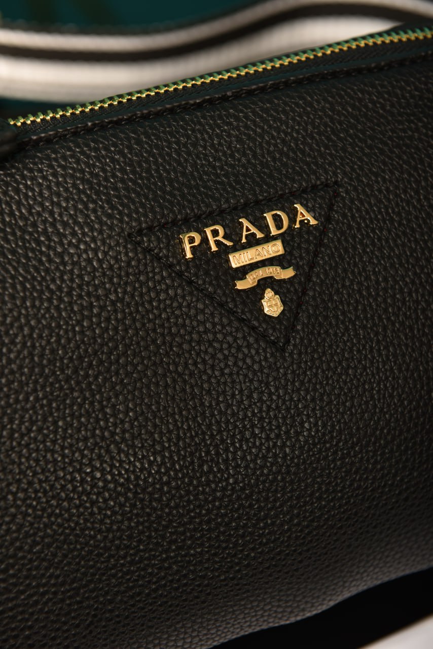 PR - Vitello Daino Soft Mini Zippered Bag Argilla