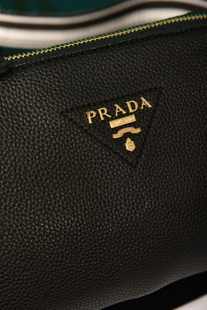 PR - Vitello Daino Soft Mini Zippered Bag Argilla