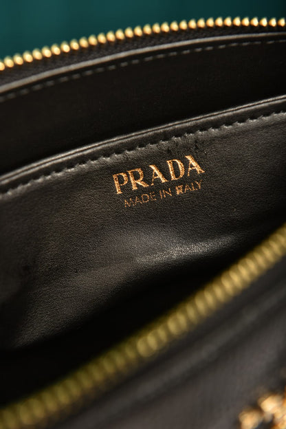 PR - Vitello Daino Soft Mini Zippered Bag Argilla