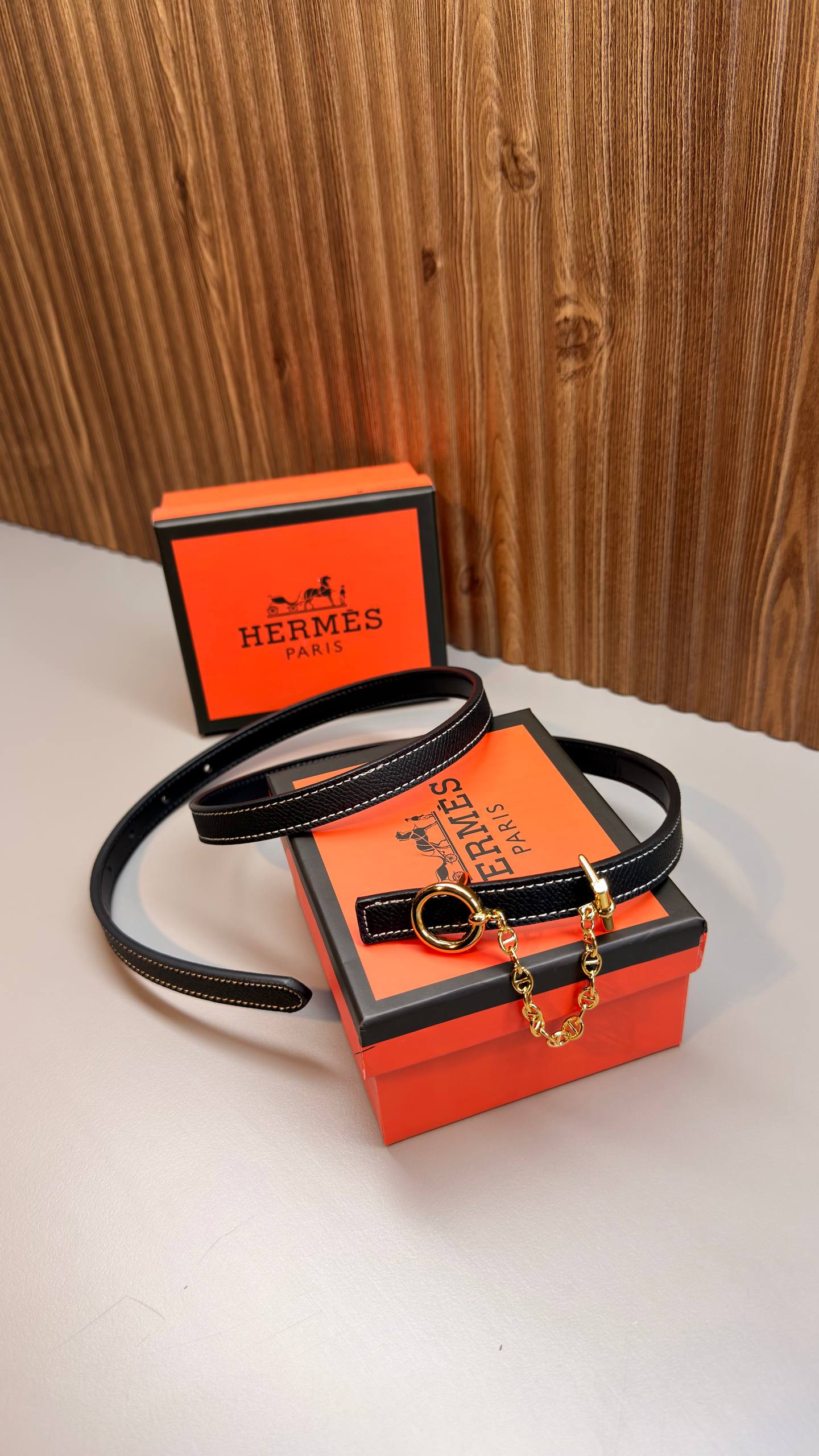 HM - Leather Imported Belt