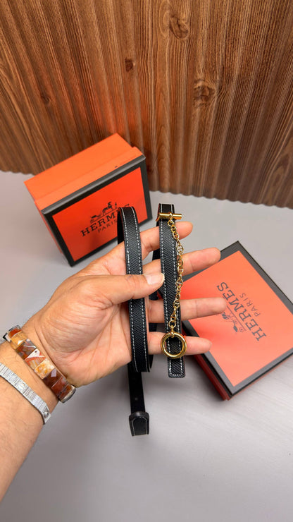 HM - Leather Imported Belt