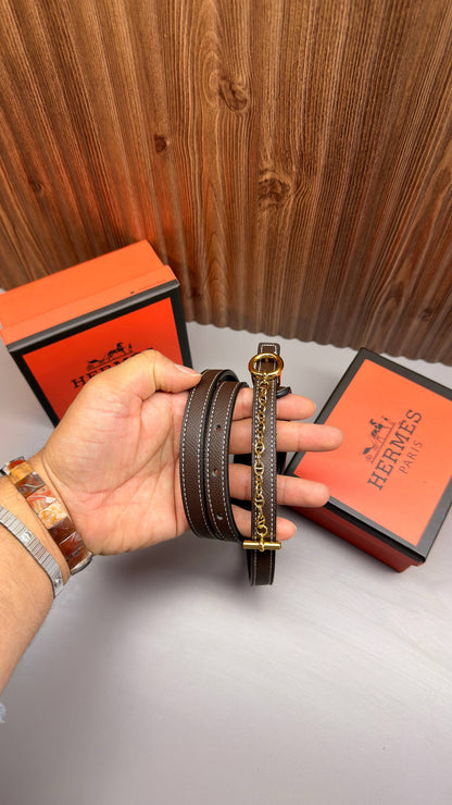 HM - Leather Imported Belt