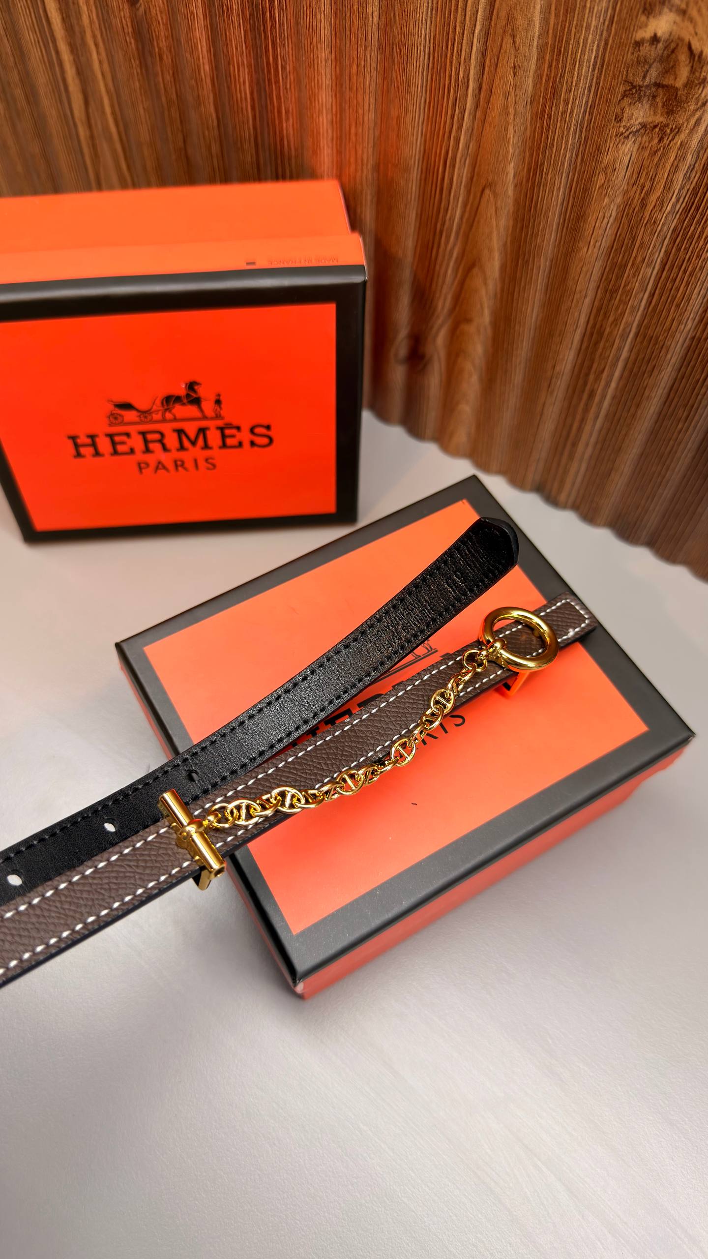 HM - Leather Imported Belt