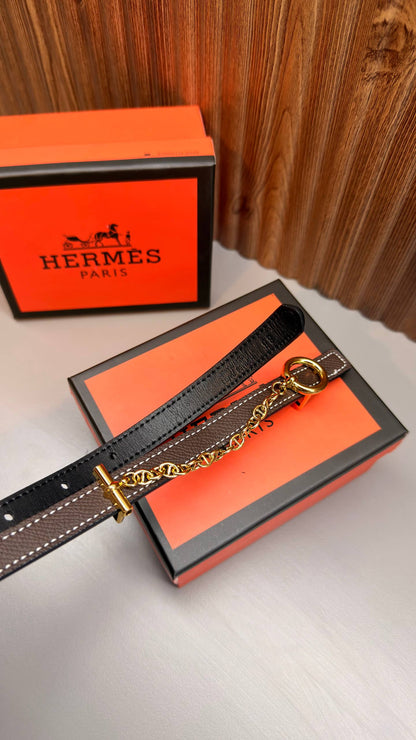 HM - Leather Imported Belt