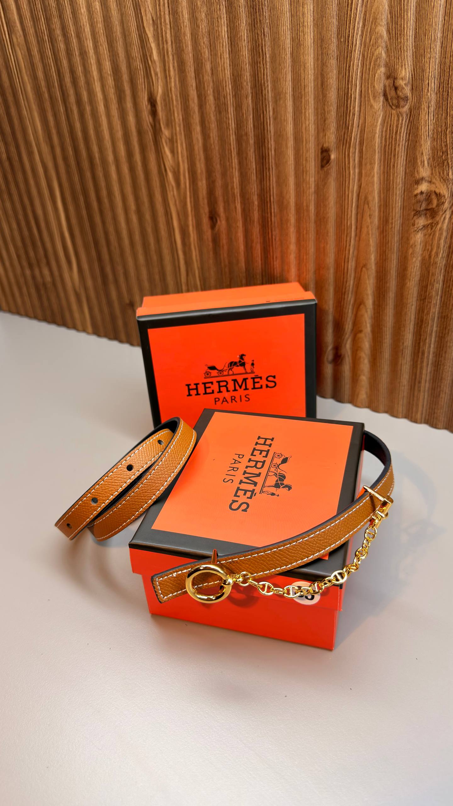 HM - Leather Imported Belt