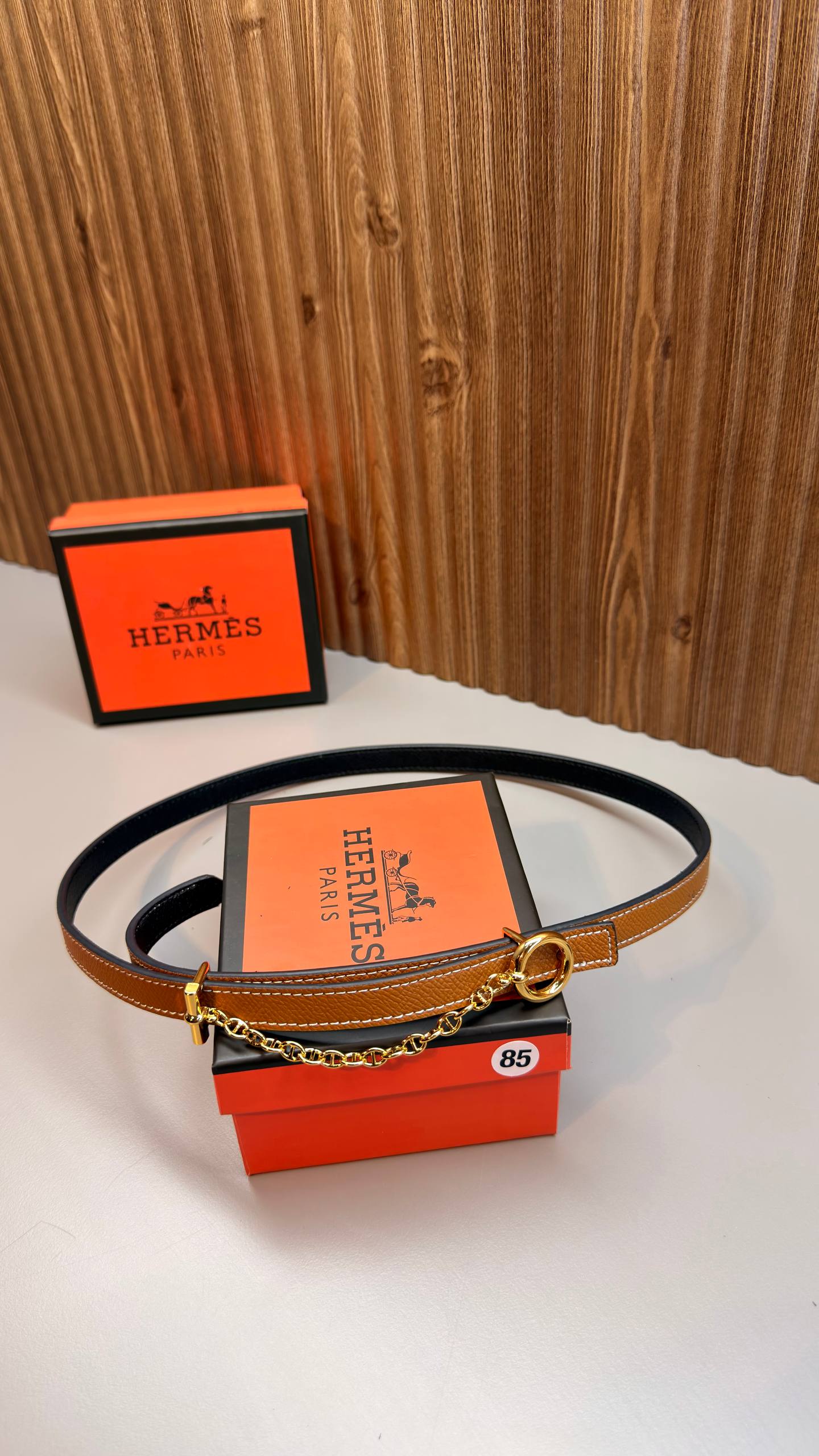 HM - Leather Imported Belt