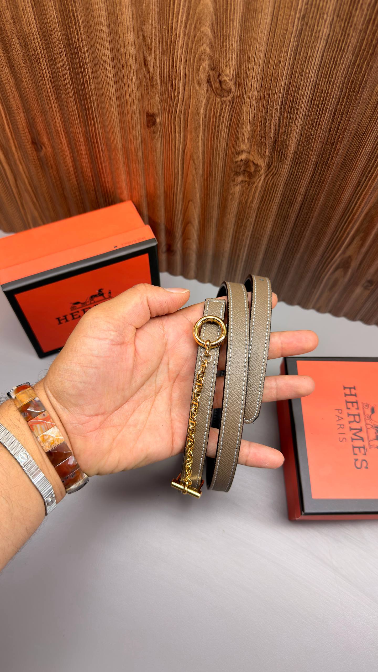 HM - Leather Imported Belt