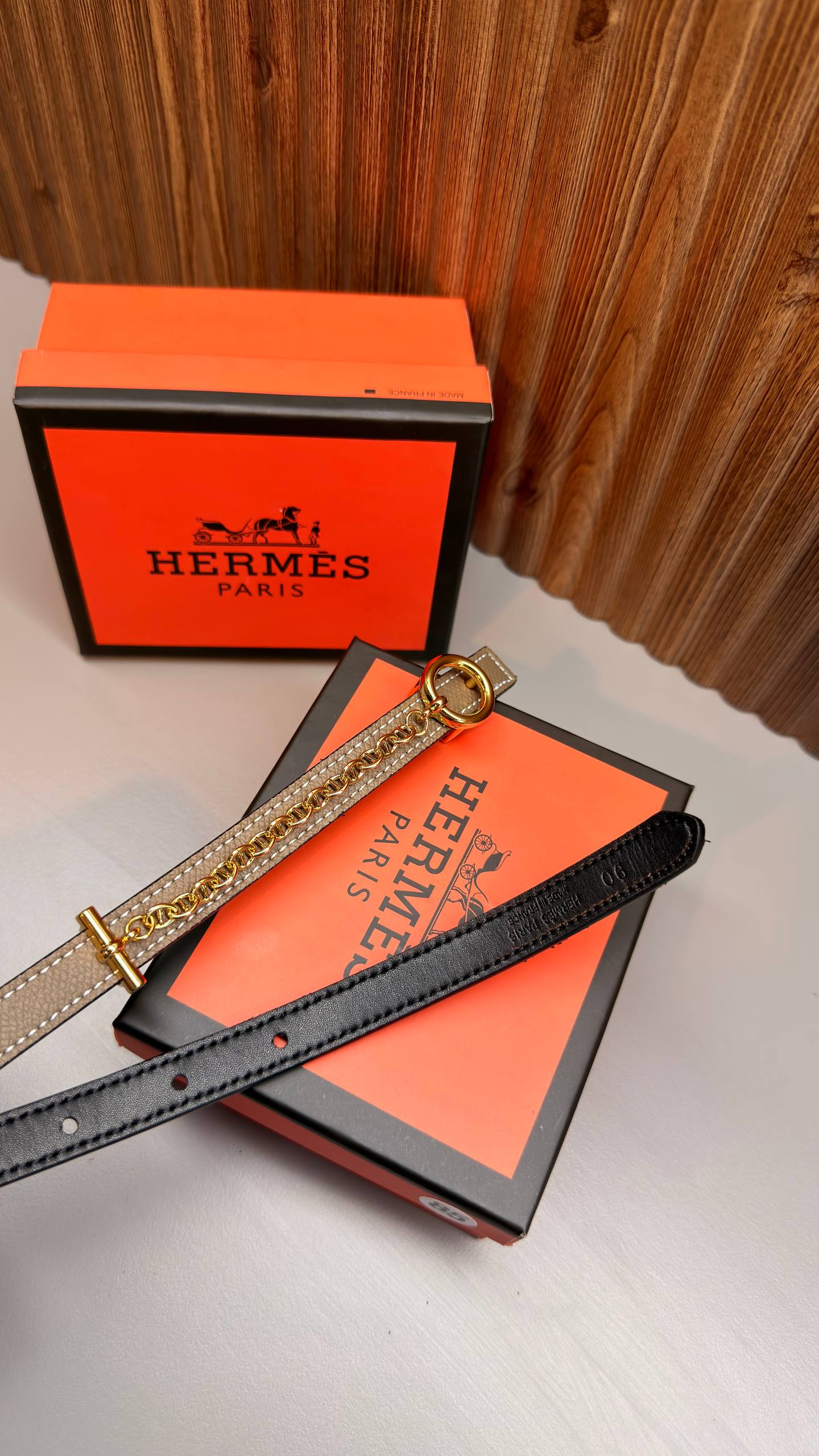 HM - Leather Imported Belt
