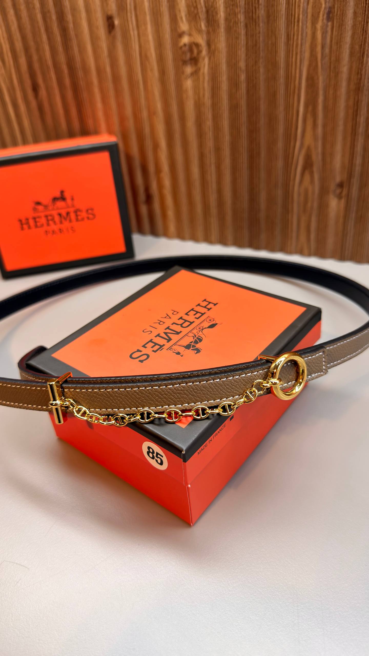 HM - Leather Imported Belt