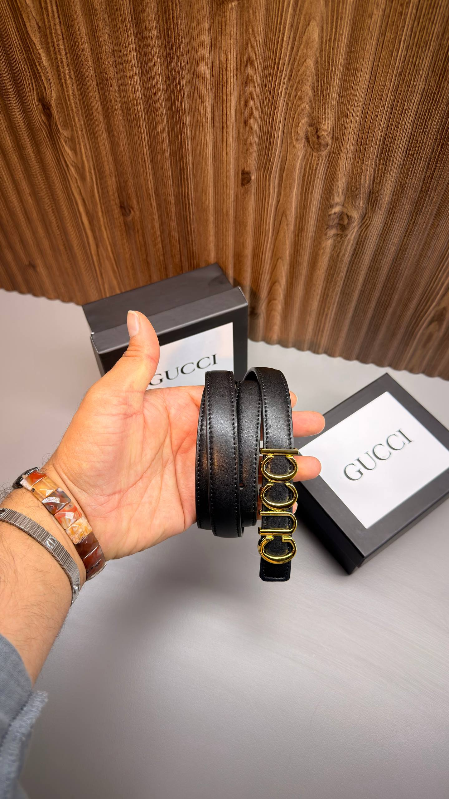 GCC- Leather Imported Belt