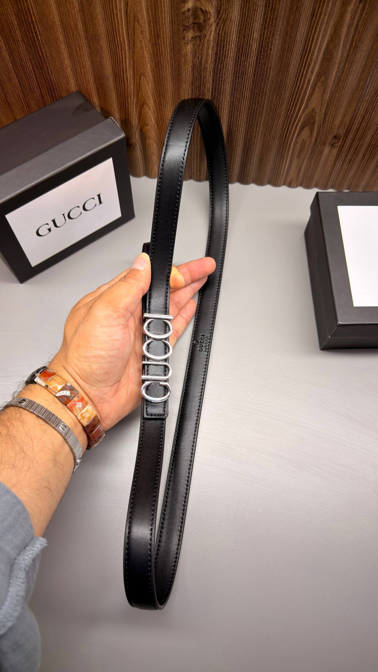 GCC- Leather Imported Belt